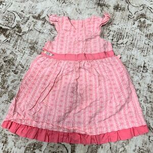 Vintage OshKosh B'gosh Pink Patterned Sundress with Waistband